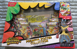 Lot of 2 Pokemon Ascended Heroes Premium Poster Collection Box Factory Sealed - Image 2