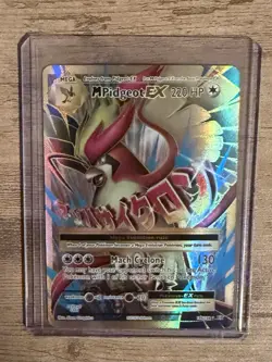 Pokemon M Pidgeot EX Ultra Rare 105/108 Evolutions Full Art Holo 220 HP - Image 1