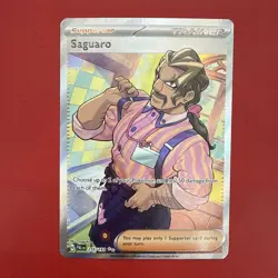 Pokemon TCG Saguaro 255/193 Full Art Ultra Rare Paldea Evolved Near Mint - Image 2