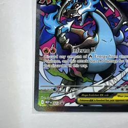 Pokemon TCG Mega Charizard X EX 023 Me: Mega Evolution Promo Holo 360HP English - Image 2