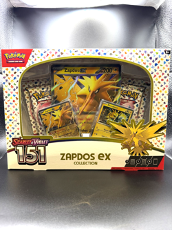 Pokemon TCG Scarlet & Violet 151 Zapdos EX Box - New Factory Sealed - Image 1