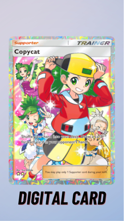 Pokemon TCG Pocket Copycat Full Art Mega Rising Trade 2 Star ⭐⭐ (English) - Image 1