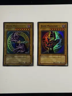 Yu-Gi-Oh Dark Magician Lot - Ultra Rare SDY-006 & Super Rare SYE-001 Unlimited - Image 1