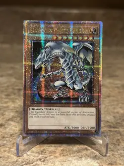 Yu-Gi-Oh! Blue-Eyes White Dragon LC01-EN004 Quarter Century Secret Limited Ed NM - Image 1