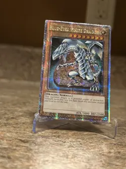 Yu-Gi-Oh! Blue-Eyes White Dragon LC01-EN004 Quarter Century Secret Limited Ed NM - Image 2