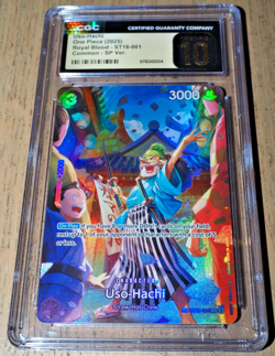One Piece ST18-001 Uso Hachi Royal Blood (OP-10) SP Rare CGC Pristine 10 (ENG) - Image 1