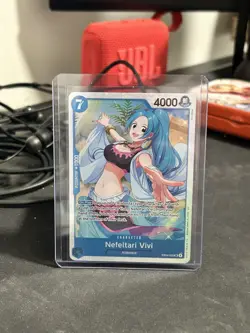 Nefeltari Vivi EB04-025 SR Super Rare One Piece The Azure Sea's Seven - Image 1