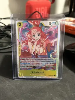 Shirahoshi OP12-102 One Piece Legacy of the Master Foil ENGLISH SR - Image 1