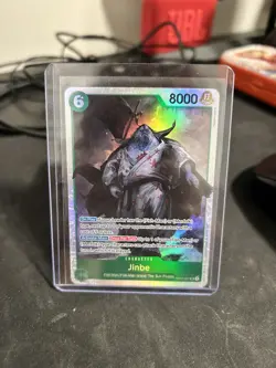 One Piece TCG Jinbe SR OP11-031 A Fist of Divine Speed English - Image 1