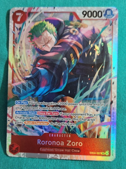 One Piece Roronoa Zoro EB04-007 SR Adventure On Kami's Island English - Image 1