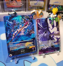 One Piece Enel Leader OP15-058 Alt Art + SR ENGLISH - Image 2