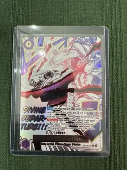 One Piece Bandai Divine Departure OP13-076 Full Art Foil Roger Pirates - Image 1