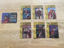 Classic OverPower Image Zealot Hero + 6 Ability Cards (incl OPDs) MINT - Image 1