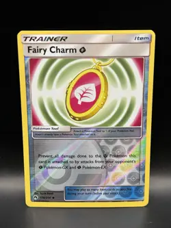 Reverse Holo Fairy Charm 137/181 - Pokemon Lost Thunder Card - NM - Image 1