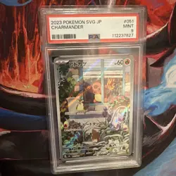 PSA 9 Charmander #051/049 2023 AR Special Deck Japanese Pokemon Card - Image 5