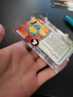 2000 Topps Chrome Pokemon Cards - Series 1 - Squirtle #07 - HP - Image 3