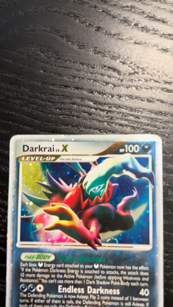 Darkrai LV.X DP19 Diamond & Pearl Black Star Promo Rare Holo Pokemon Card - Image 2