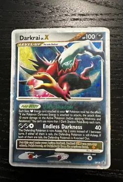 Darkrai LV.X DP19 Diamond & Pearl Black Star Promo Rare Holo Pokemon Card - Image 3
