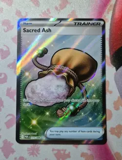 Pokemon Card - Sacred Ash - 115/088 - Perfect Order - Holo Full Art Trainer - Image 1
