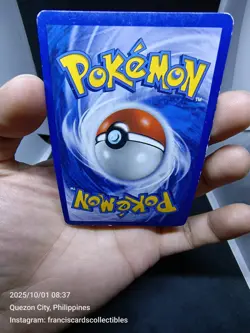 Pokemon Card - PIKACHU #12 (POP SERIES 5) YEAR 2007 "CORRECTED V." "HOLO SWIRL" - Image 3