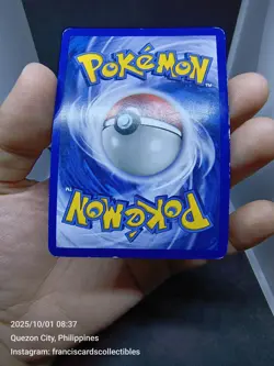 Pokemon Card - PIKACHU #12 (POP SERIES 5) YEAR 2007 "CORRECTED V." "HOLO SWIRL" - Image 5