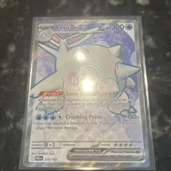 Cetitan ex 210/182 Ultra Rare Full Art Sv10 Destined Rivals Holo Pokemon Card NM - Image 2