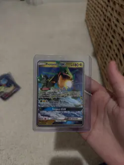 Pokemon TCG Rayquaza GX Holo Ultra Rare Card Celestial Storm 109/168 Full Art - Image 1