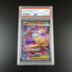 PSA 10 Mega Latias ex 181/132 Pokemon Mega Evolutions Graded Card - Image 1