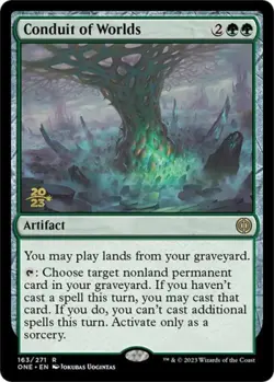Conduit of Worlds -Foil Near Mint MTG Promos: Prerelease Cards - Image 1