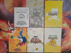 Scyther Fan Art Bundle of 6 Cards + Stickers NOT Official Pokemon PL-NM - Image 2