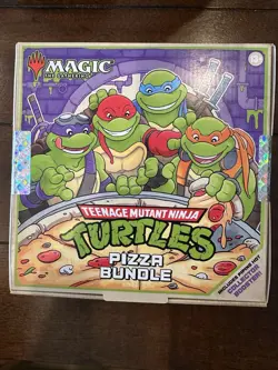 Magic The Gathering Pizza Bundle Teenage Mutant Ninja Turtles TMNT NEW SEALED - Image 1