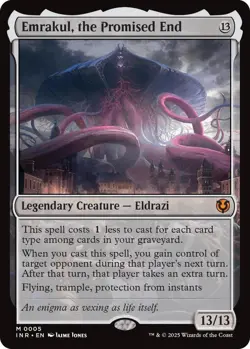 Emrakul, the Promised End 5 Innistrad Remastered Magic: The Gathering Foil NM - Image 1