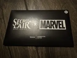 Magic the Gathering Secret Lair X Marvel STORM Rainbow FOIL Edition Sealed - Image 2