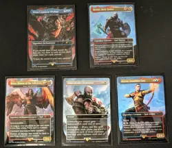 God Of War Secret Lair Foil Playstation NM Norse Set - Image 1