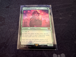 Delighted Halfling Universes Beyond: the LOTR FOIL MTG - Image 1
