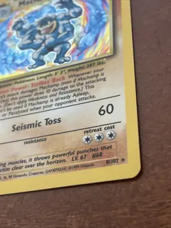 Pokemon Machamp 8/102 Deck Exclusives 1st Edition Holo Rare 100 HP - Image 2
