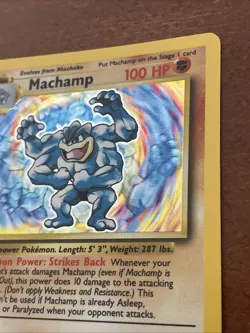 Pokemon Machamp 8/102 Deck Exclusives 1st Edition Holo Rare 100 HP - Image 5