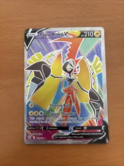 Tapu Koko V (Full Art) 147/163 Ultra Rare Pokemon SWSH05: Battle Styles - Image 1