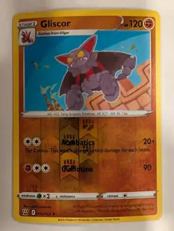 Gliscor - 072/163 - Battle Styles Reverse Pokemon Holo Foil Nice! - Image 1