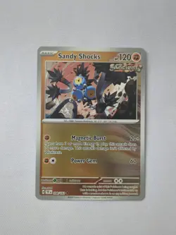 Pokemon Sandy Shocks (098/162) [Scarlet & Violet: Temporal Forces] Near Mint - Image 1