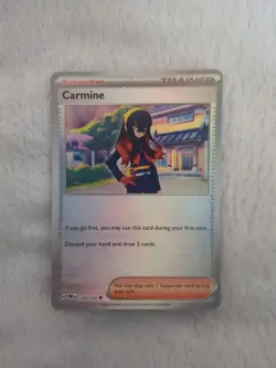Pokemon TCG: Carmine 103/131 - Poke Ball Reverse Holo - Prismatic Evolutions - Image 1