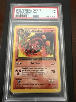Pokemon TCG Dark Charmeleon Team Rocket 1st Edition Stage 1 32/82 Uncommon 50 HP - Image 1