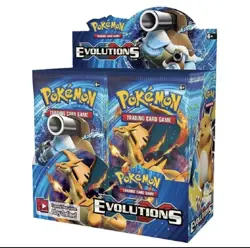 Pokemon Evolutions Booster Pack English Charizard Blastoise Raichu 36 packs - Image 1