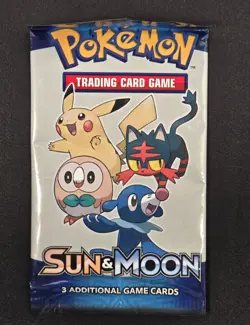 Pokemon Sun & Moon 3 Card Pack – General Mills Cereal Promo 2017 PBMC17 - Image 1