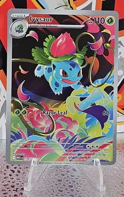 Pokemon TCG Ivysaur Mega Evolution Reverse Holo Card 134/132 - Image 1