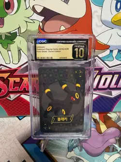CGC 10 Pristine Umbreon Point Salad Eevee Edition 2019 - Pokemon - SHIPS FAST - Image 1