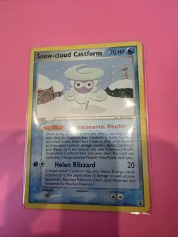 Snow-Cloud Castform 29/113 Non-Holo Rare Delta Species Pokemon - Image 1