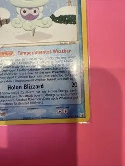 Snow-Cloud Castform 29/113 Non-Holo Rare Delta Species Pokemon - Image 4