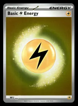 Pokemon Basic Lightning Energy #4 tcg Near Mint or Better - Image 1