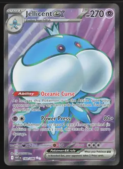 Jellicent ex 160/086 Ultra Rare White Flare Pokemon Near Mint - Image 1